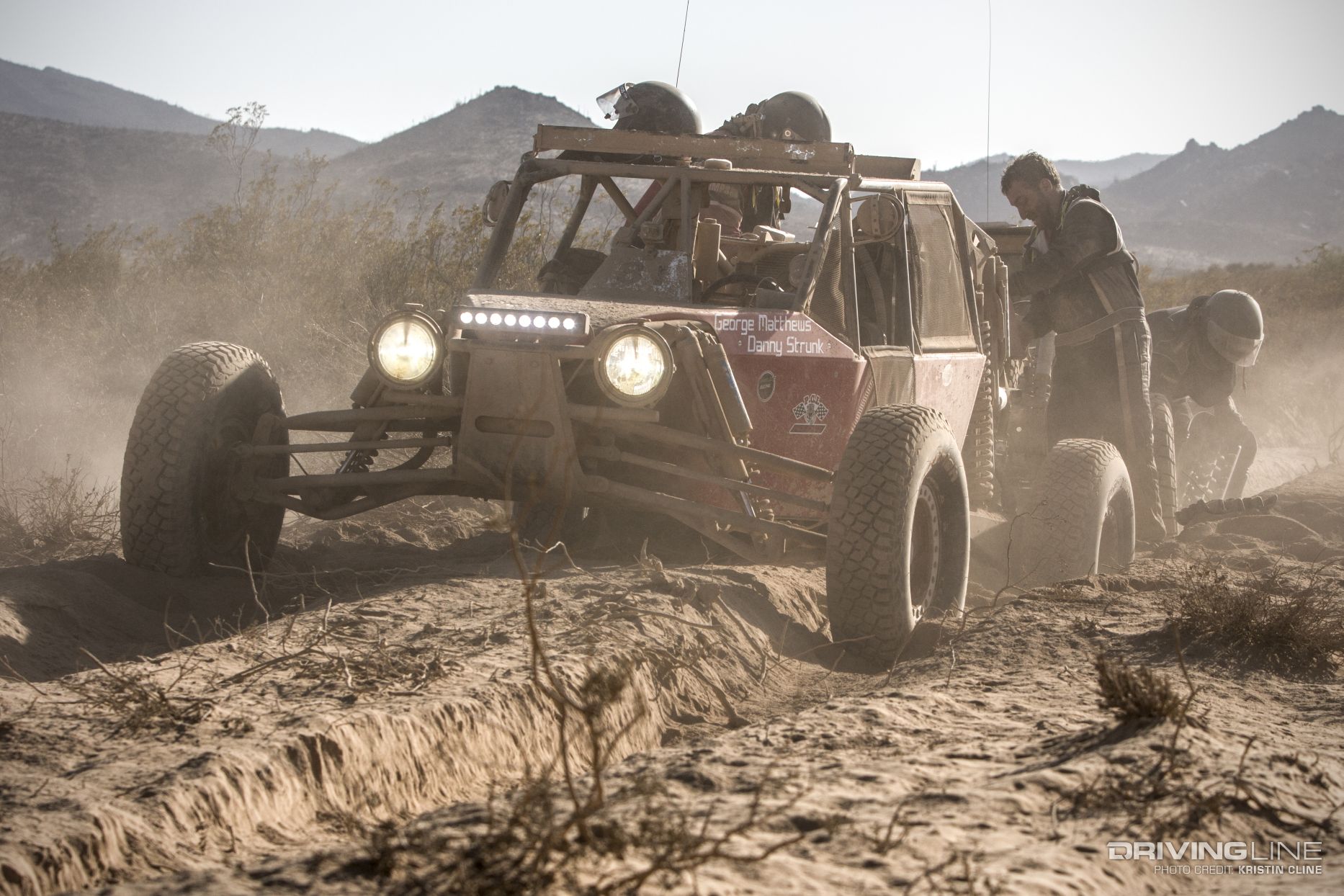 Baja 1000 Silt Bed Racers Stuck Tire Review