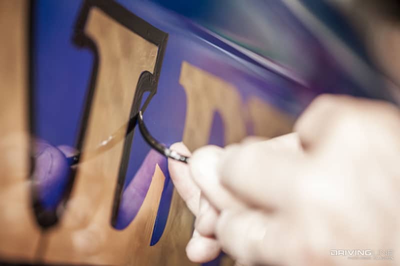 Dennis Jones Hot Rod Pinstriper Profile