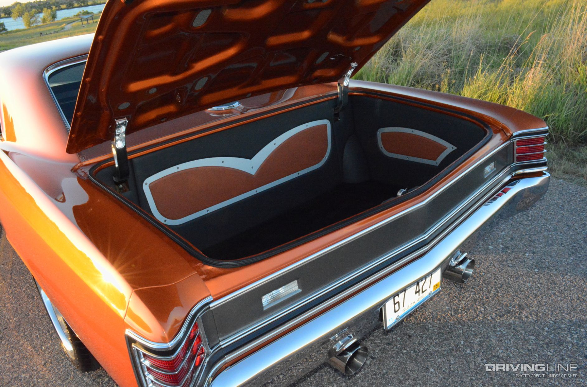1967 Chevelle Jim Meyer Finished Trunk
