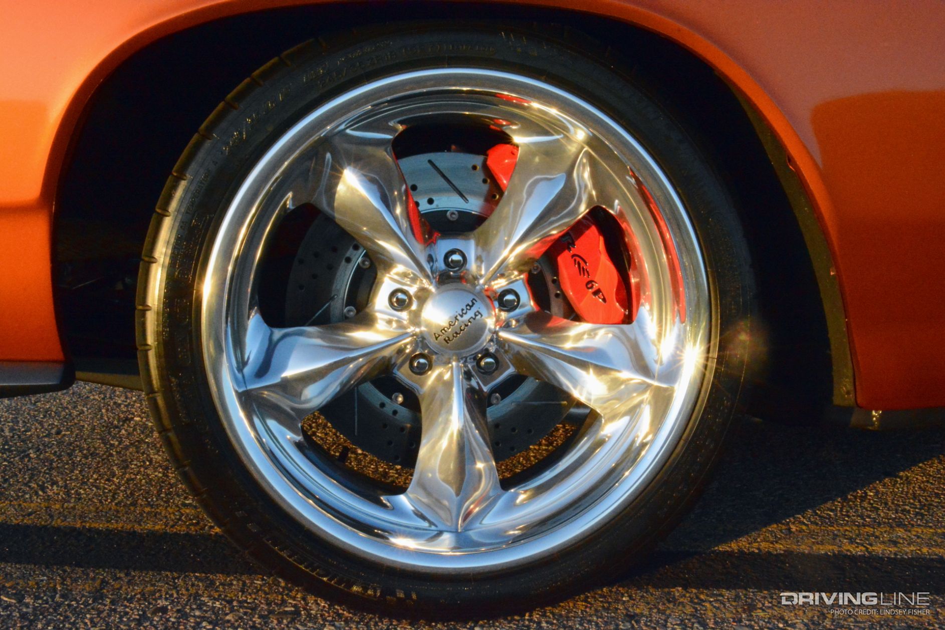 American Racing Torque Thrust Wheels on 1967 Chevelle