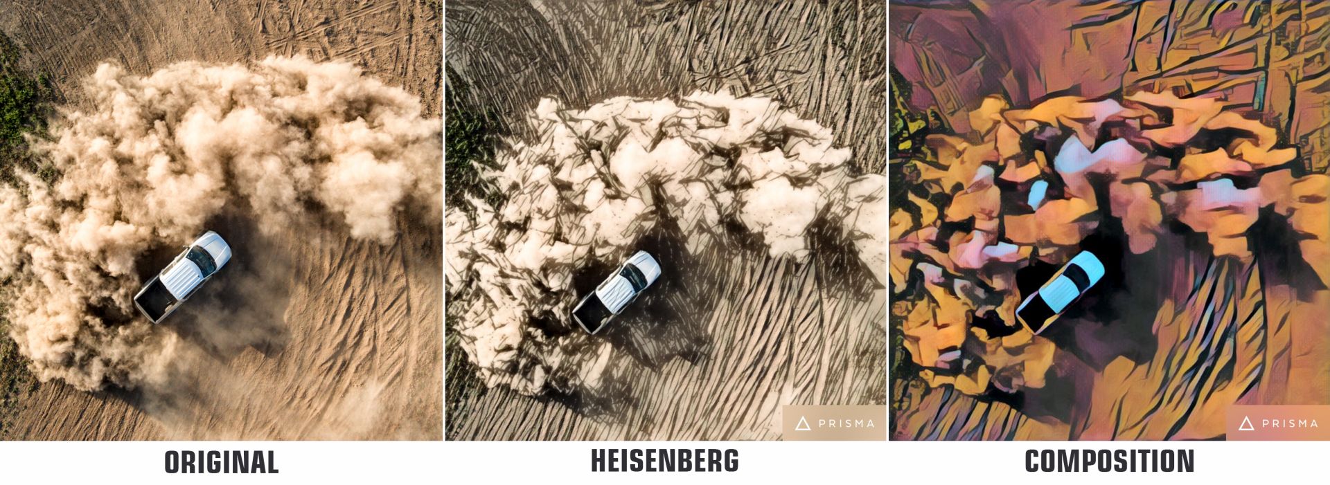 Prisma App Favorite Filters Car Photography