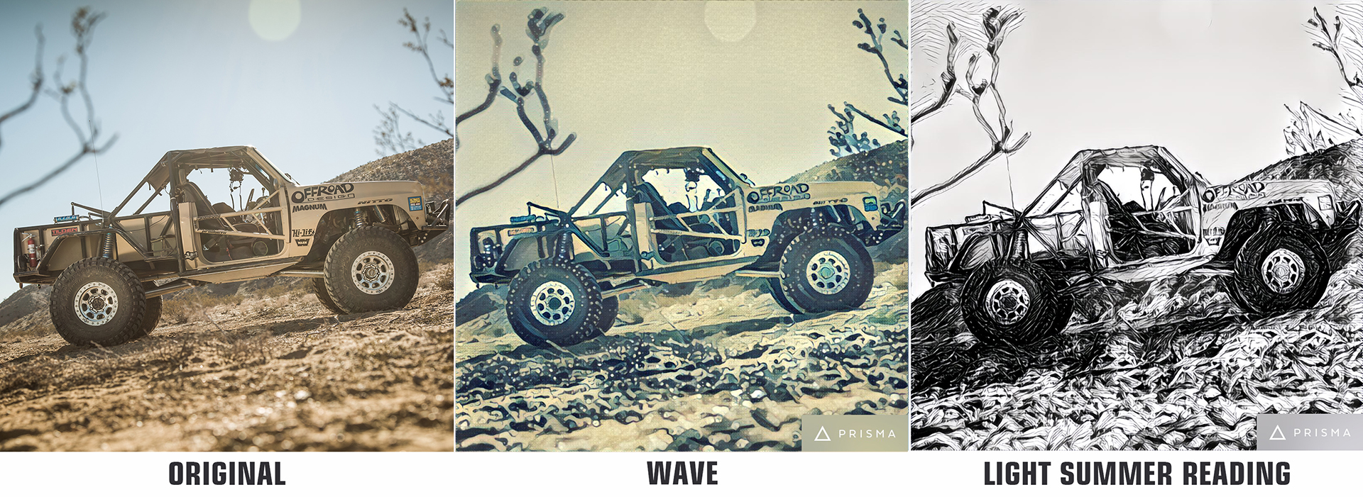 Prisma App Favorite Filters Car Photography