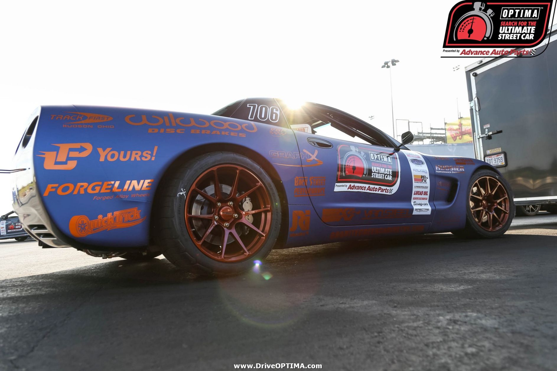 Rick Hoback & 1999 Corvette TT at 2016 USCA Charlotte Motor Speedway
