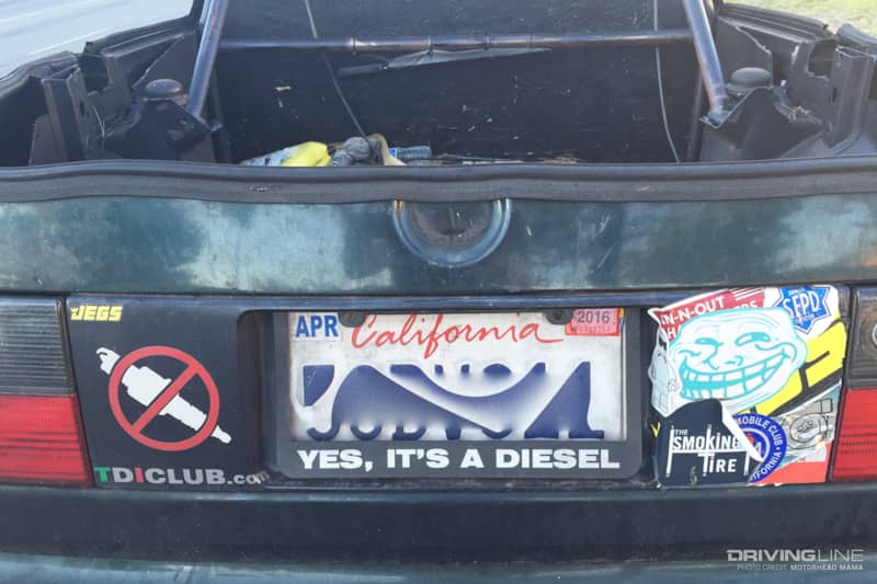 Junked up VW Diesel