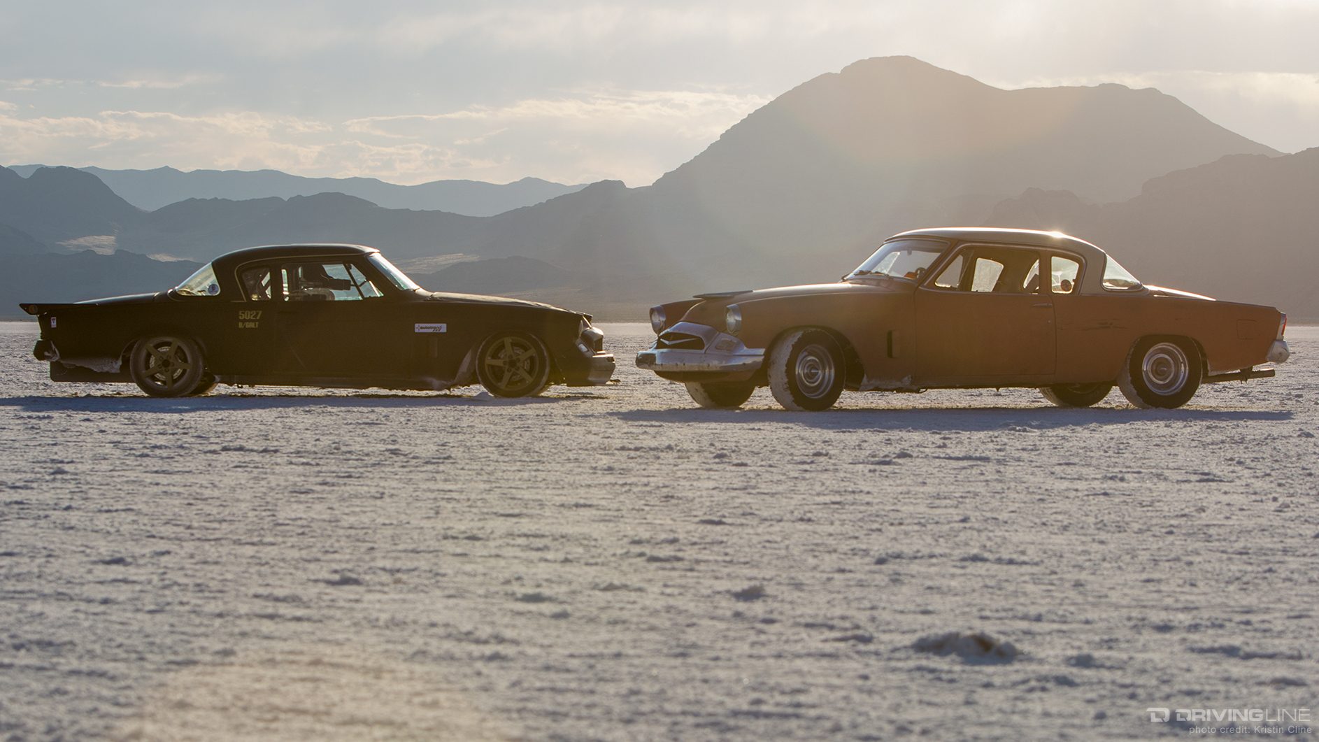 Studebakers at Bonneville Salt Flats - Speedweek 2016