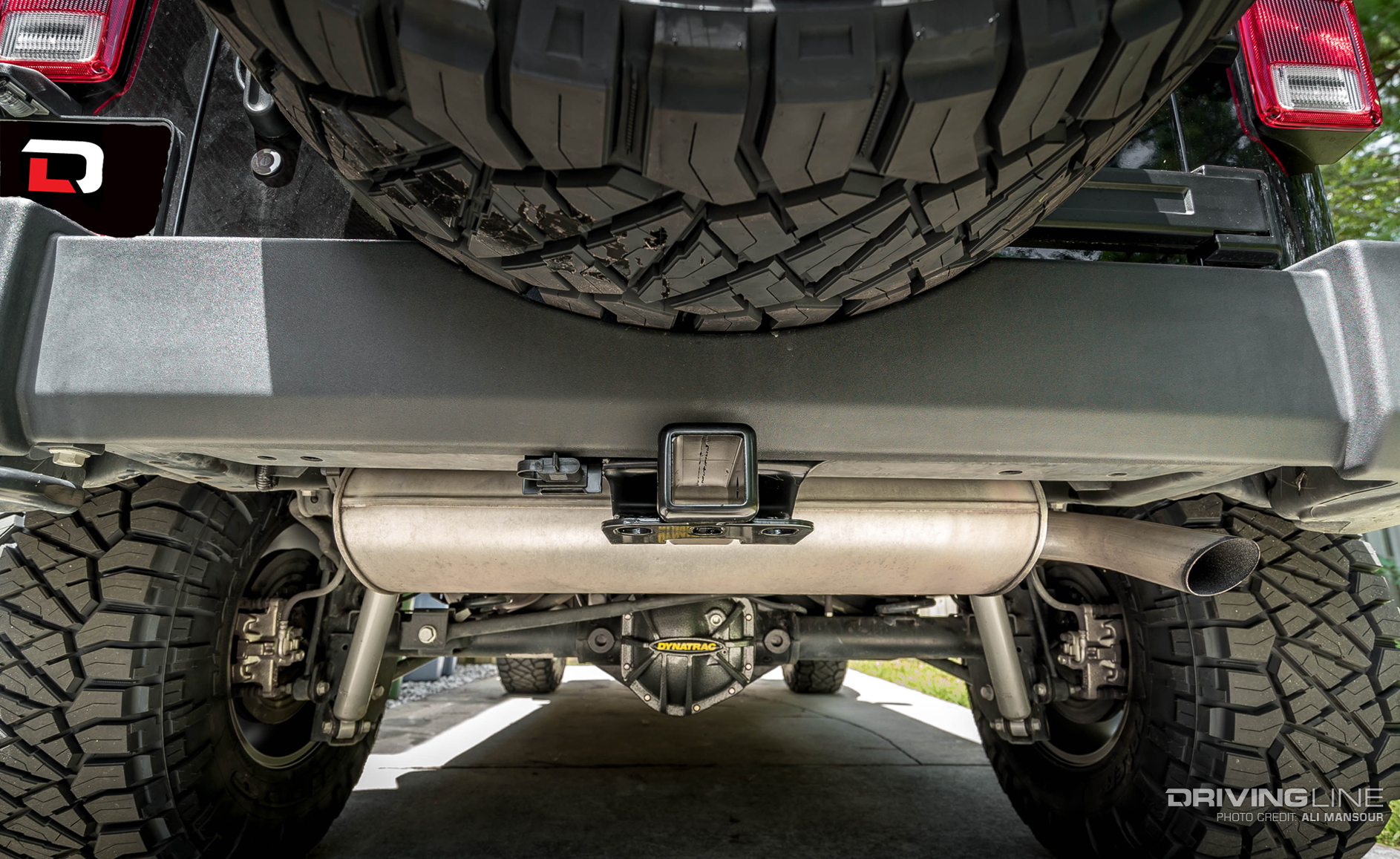 Jeep wrangler unlimited trailer hitch top