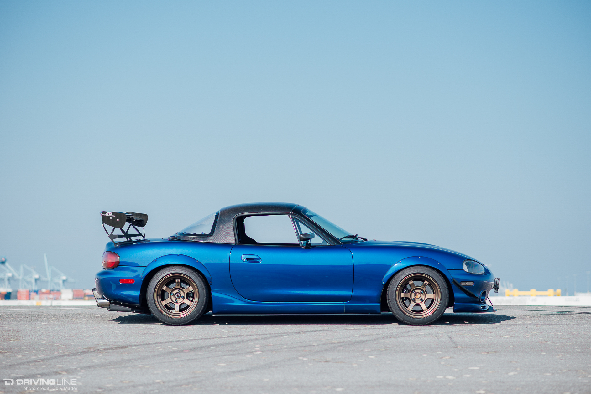 Driving Line - Kento Koyama - Miata NB - Side Profile