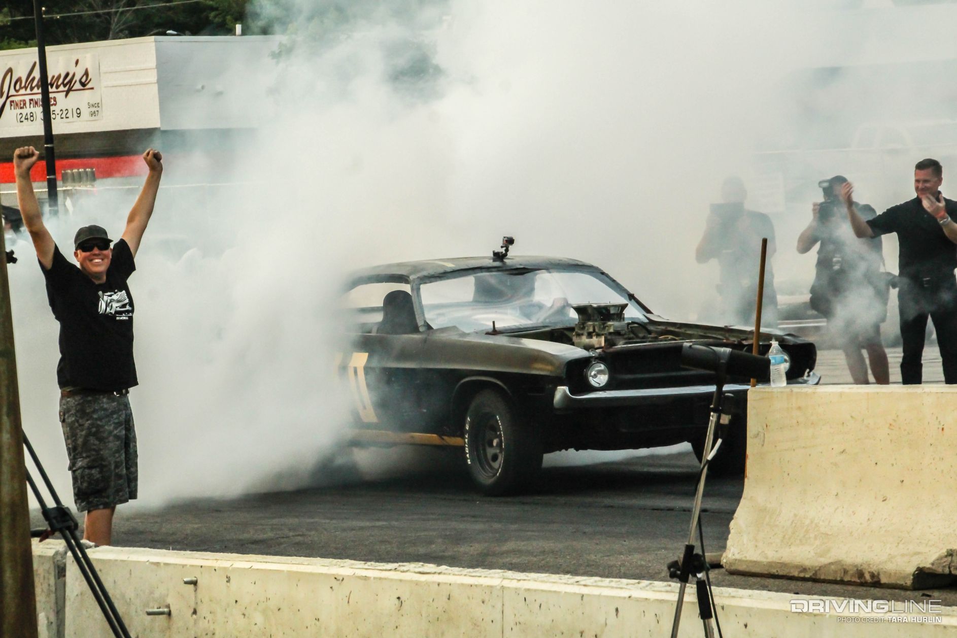 David Freiburger at Roadkill Nights 2016 Woodward Dream Cruise