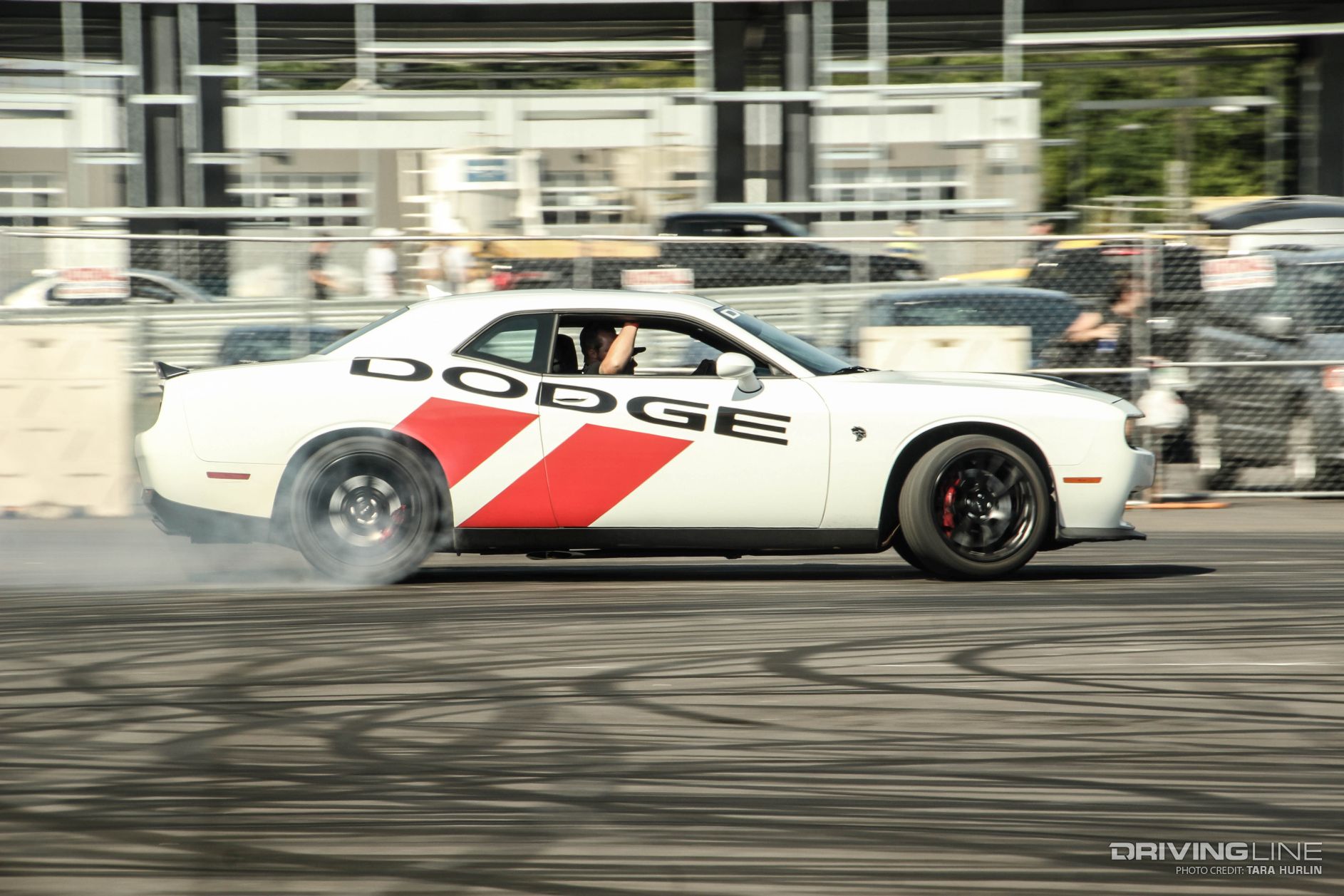 Dodge Challenger at Roadkill Nights 2016 Woodward Dream Cruise