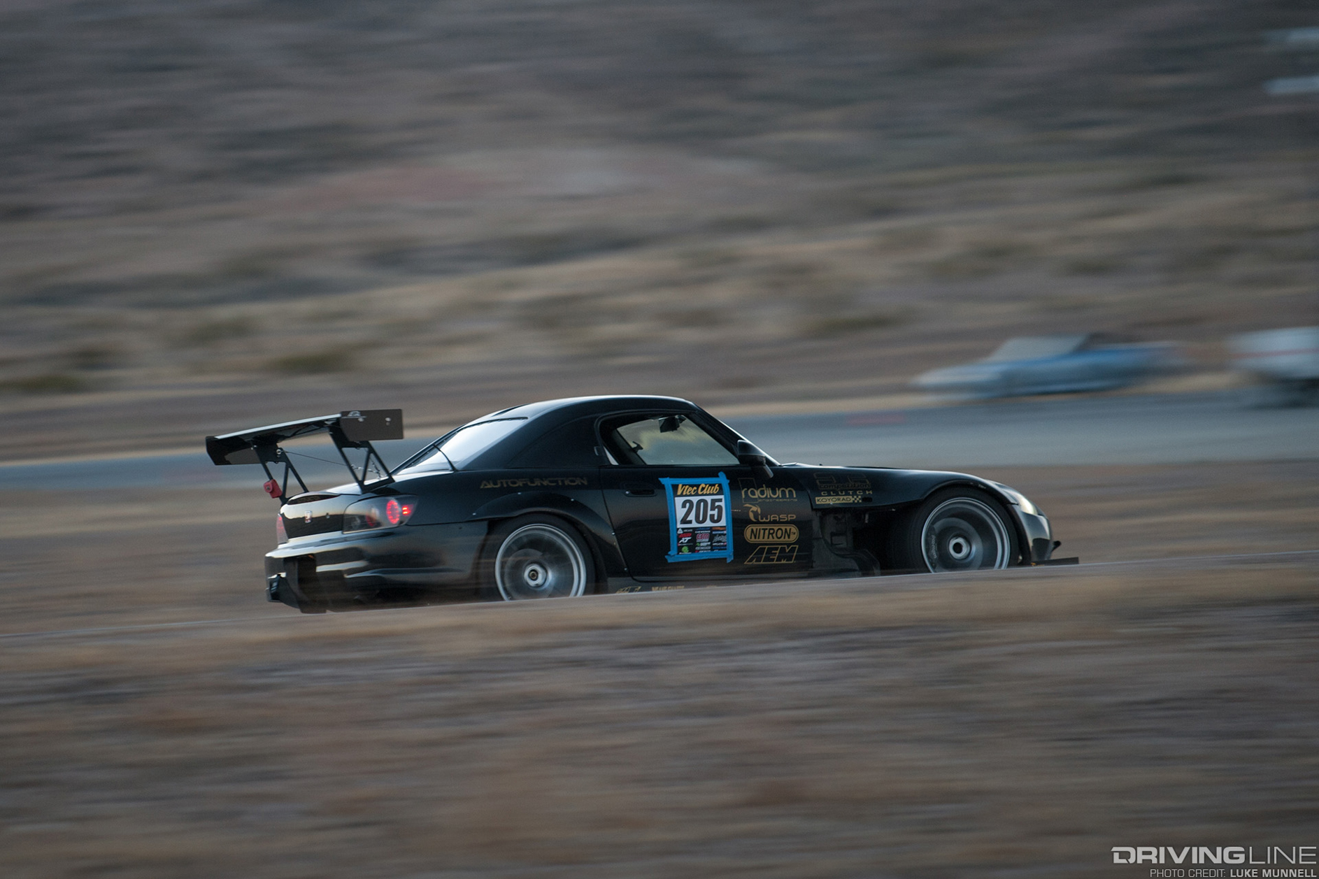 Ryan Cubidez #205 black S2000 at VTEC Club