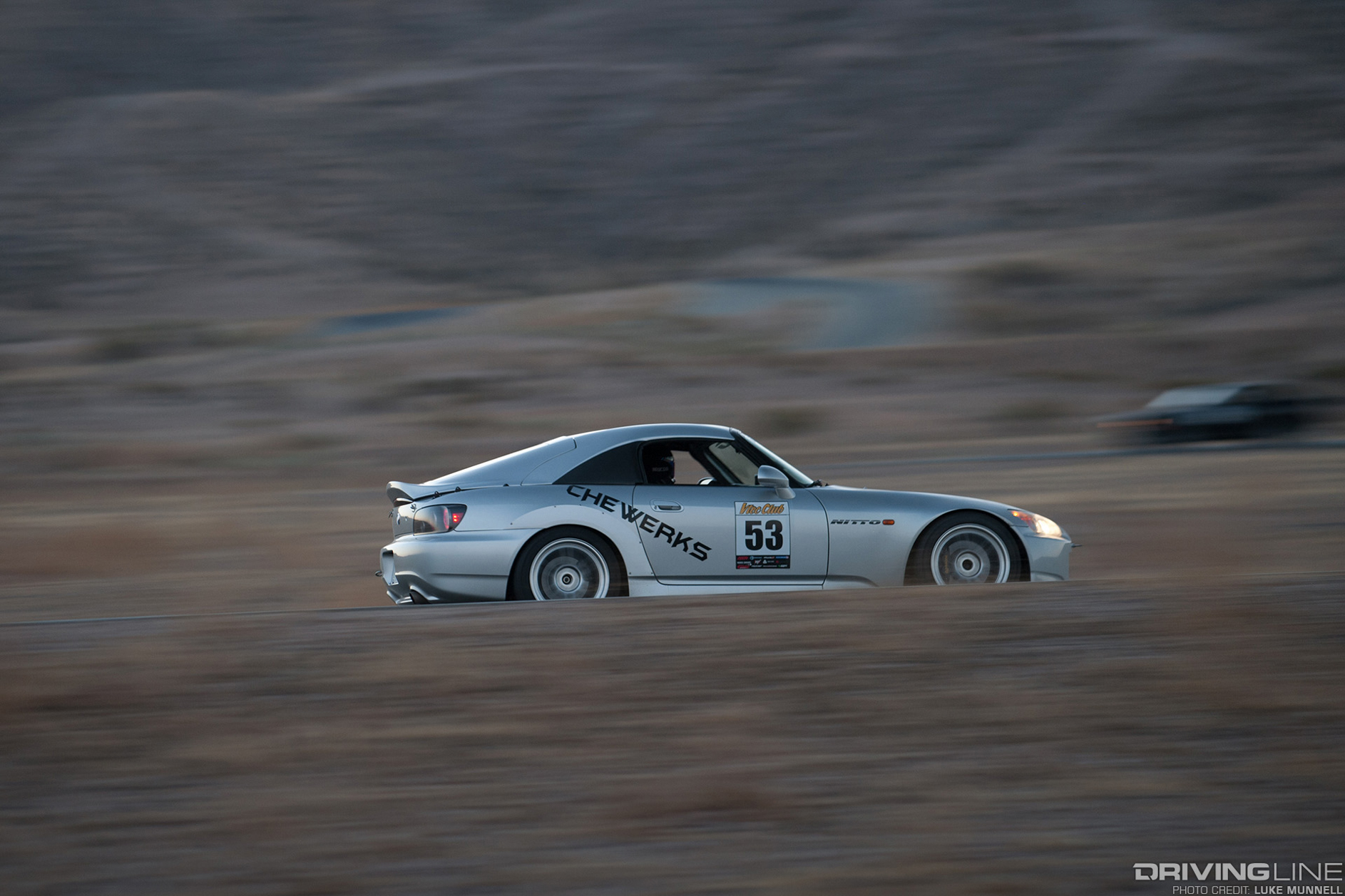 Alan Jaquias in Chewerks #53 fastback at VTEC Club