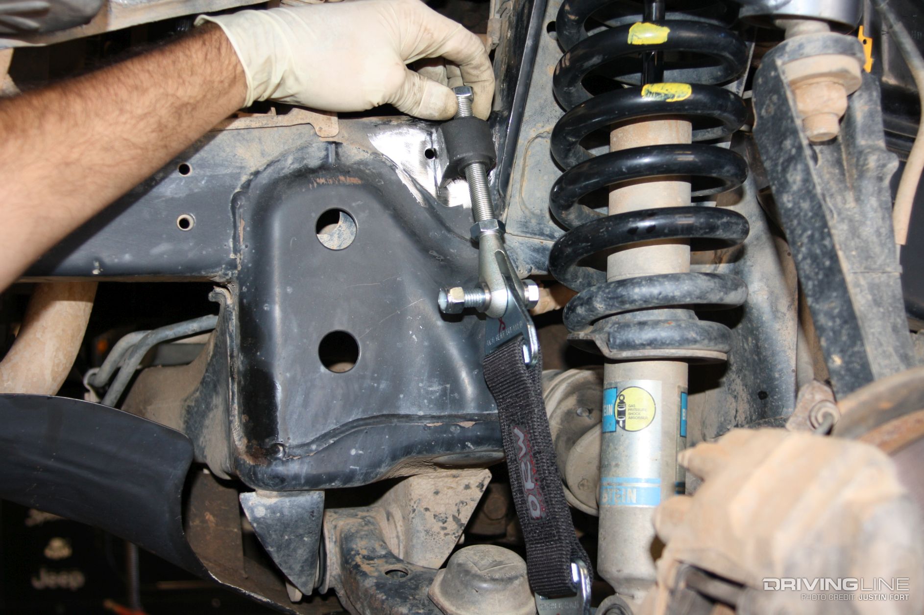 007-limit-straps-ORW-IFS-4Runner-clevis-mount-alignment-test-fit