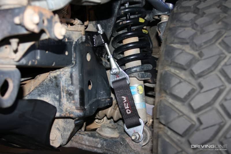 015-limit-straps-ORW-IFS-4Runner-test-droop-Bilstein-clevis-mount-Krylon