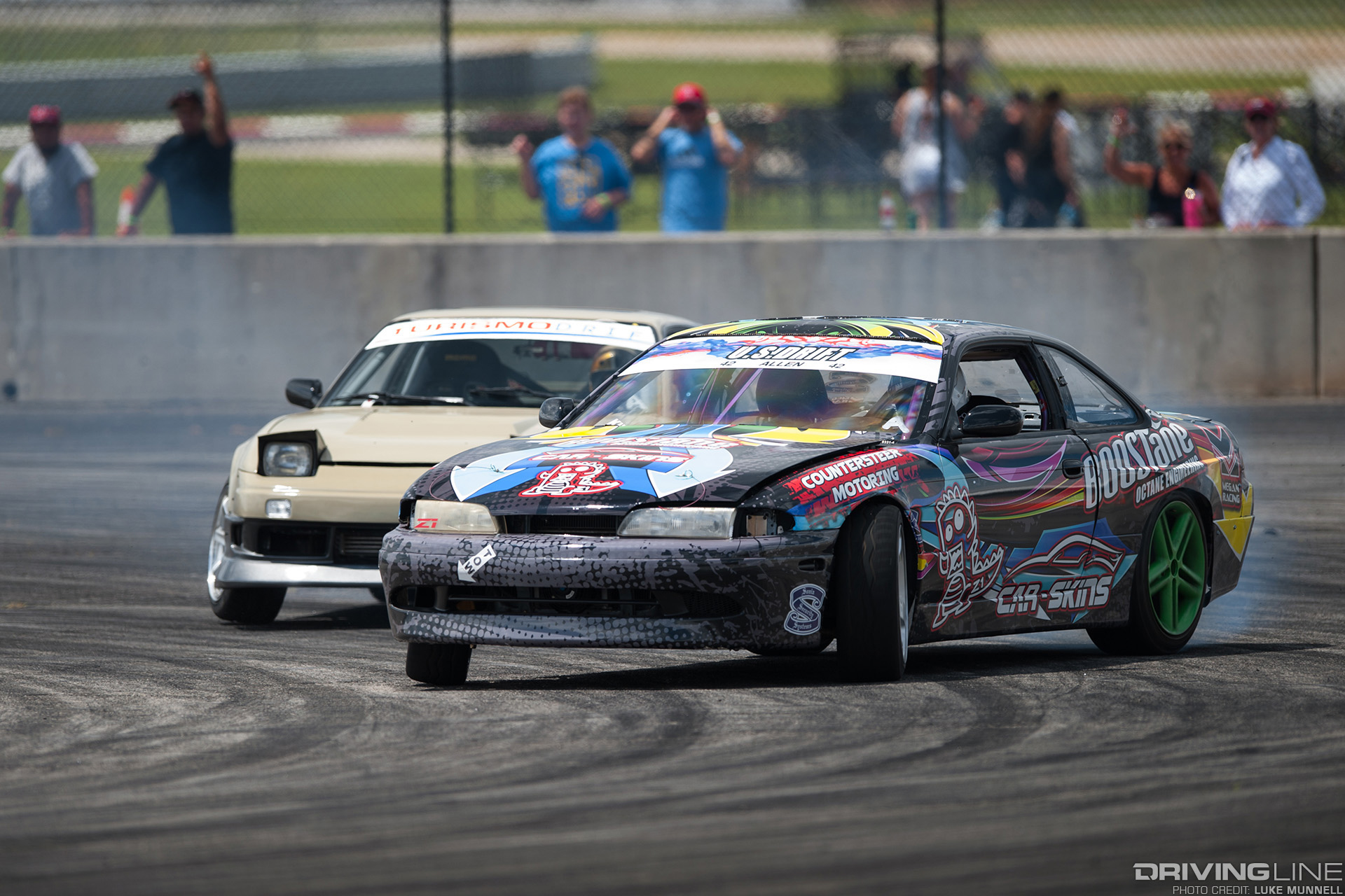 Countersteer Motoring drift at Street Driven Tour ATL