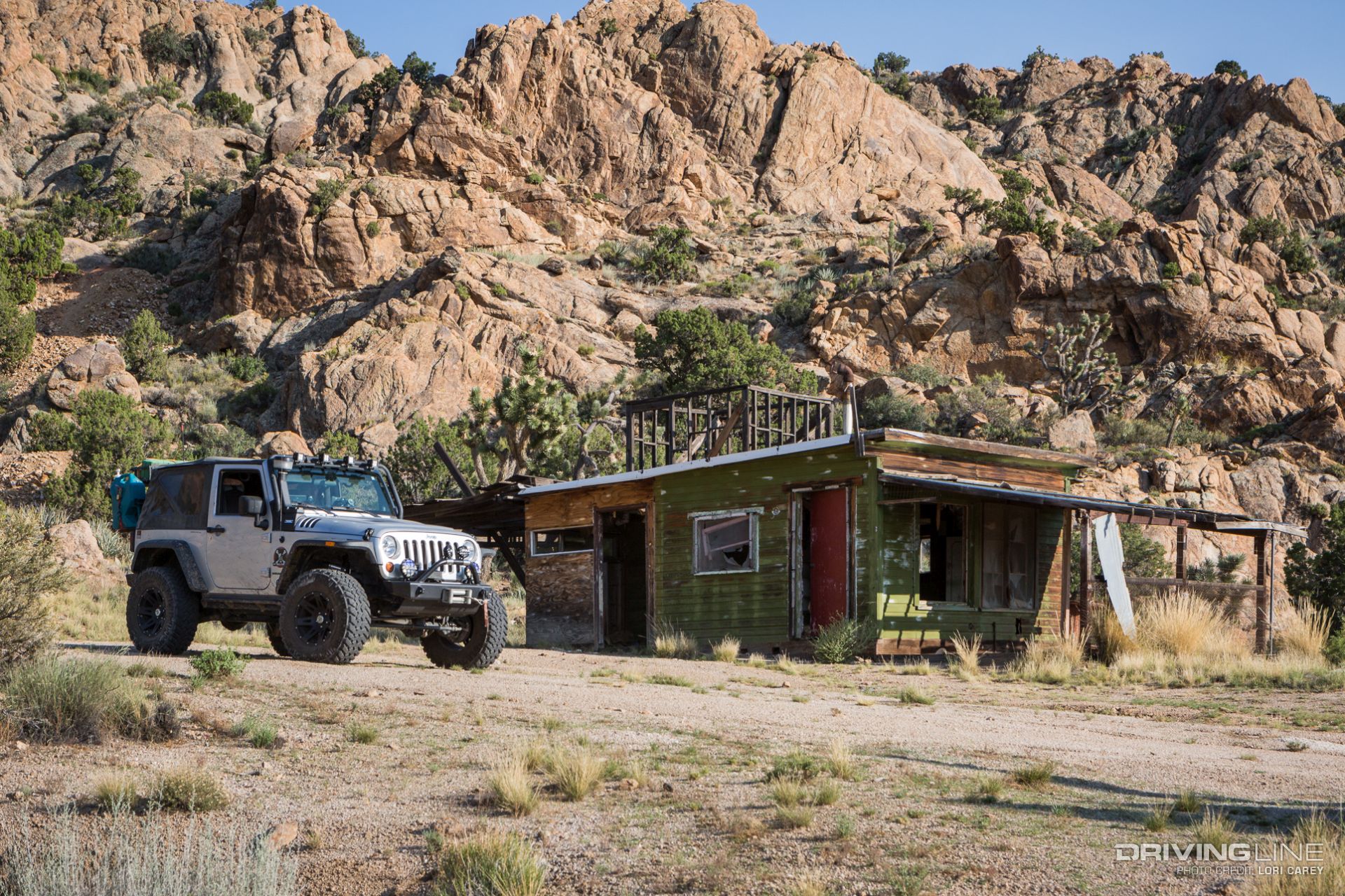 Mining Cabin - Kessler Peak Trail Off-Road Trail Review - Mojave Desert