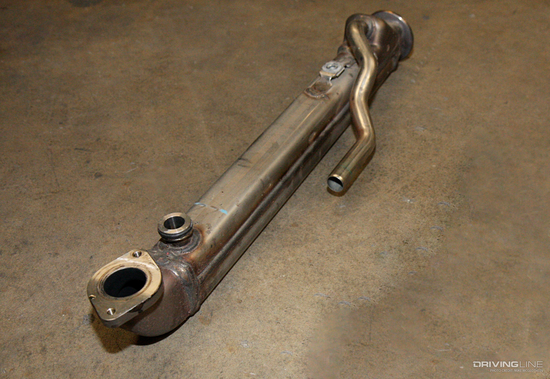 EGR cooler for 6.0L Power Stroke