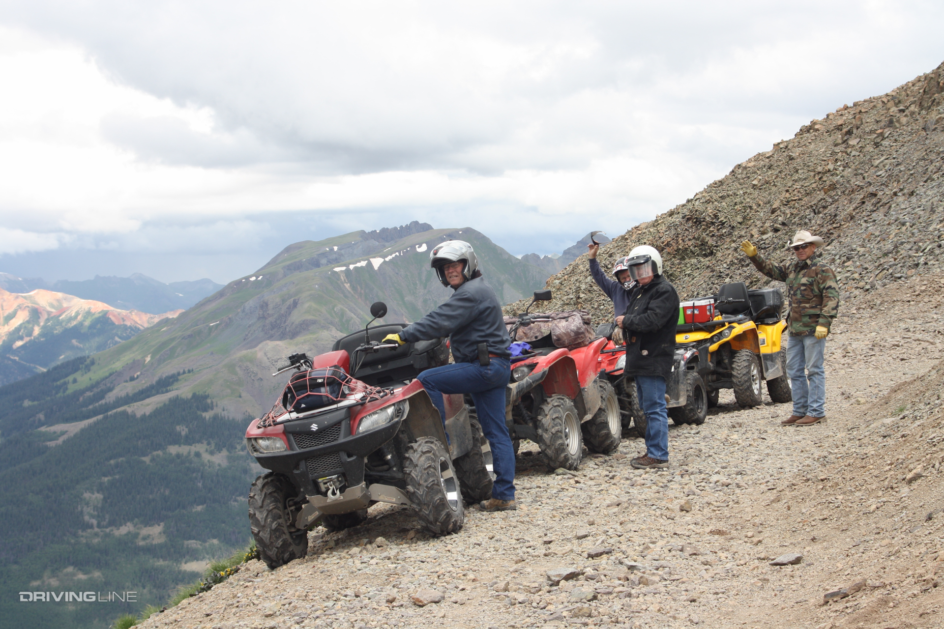 four-wheelers on Kendall Mountain