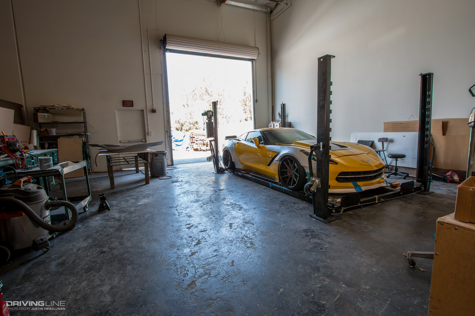 Trufiber Wide Body C7 Corvette SEMA