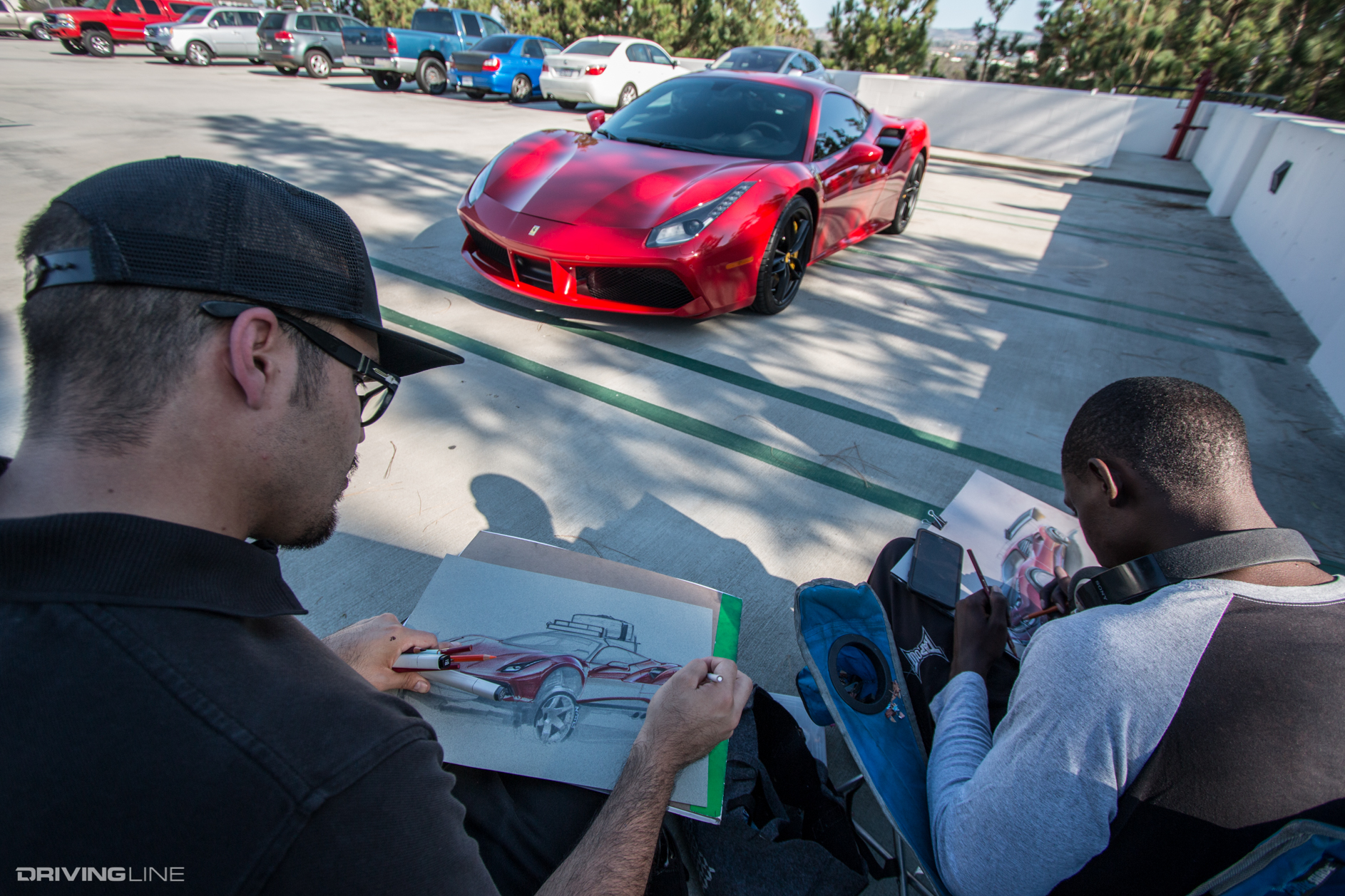 Ferrari 488 GTB - Doug Breuninger vs. Deven Hitchens