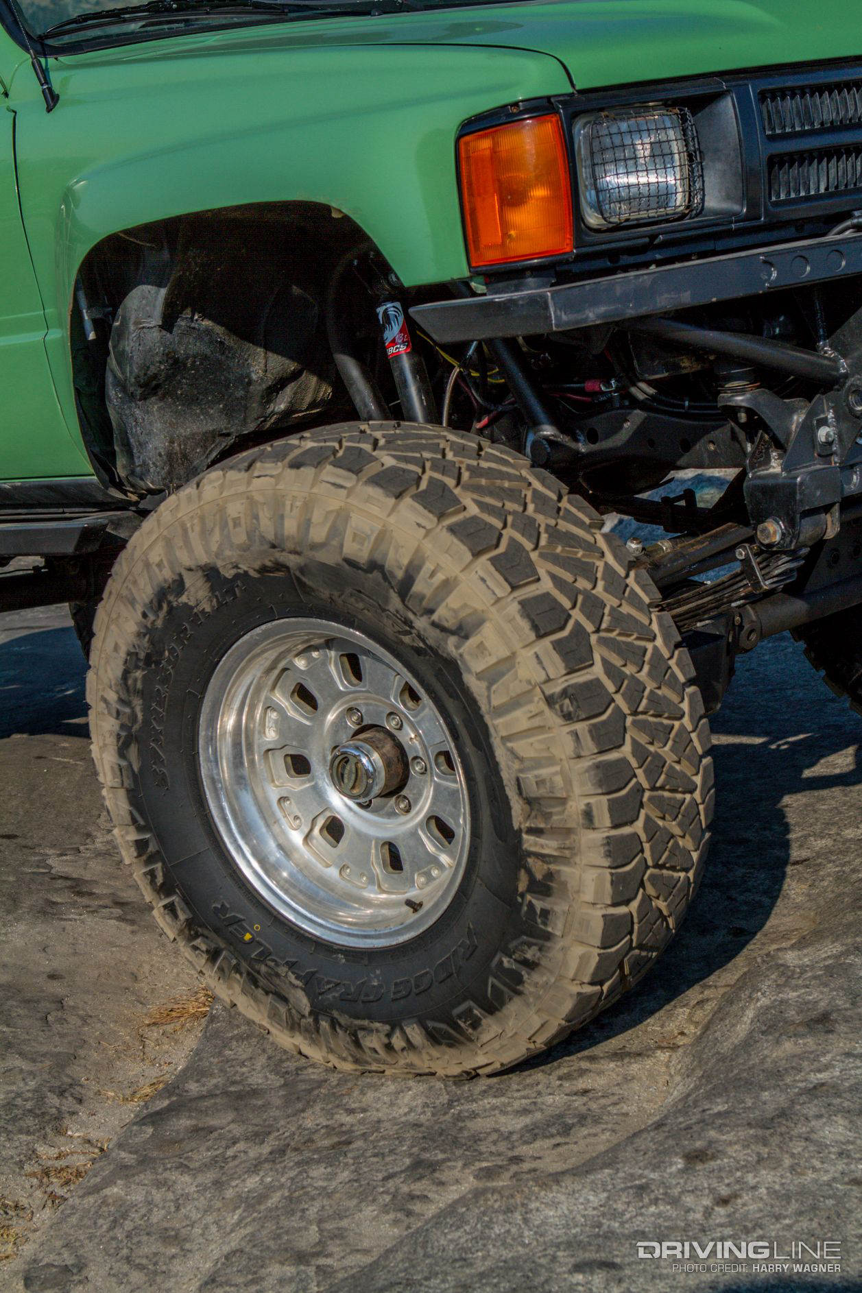 Nitto Ridge Grappler sidewall pattern