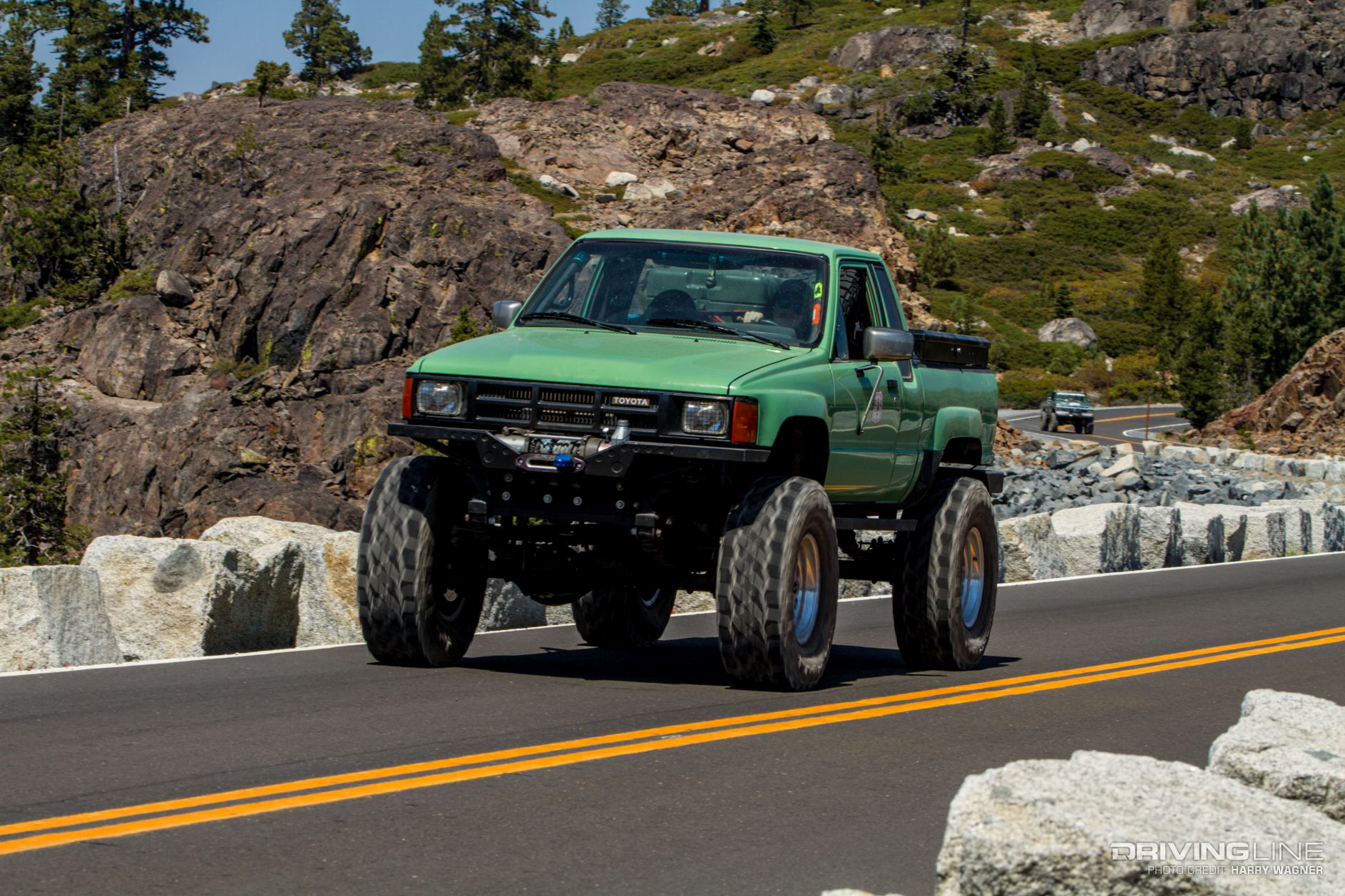 truck with Nitto Ridge Grapplers on pavement