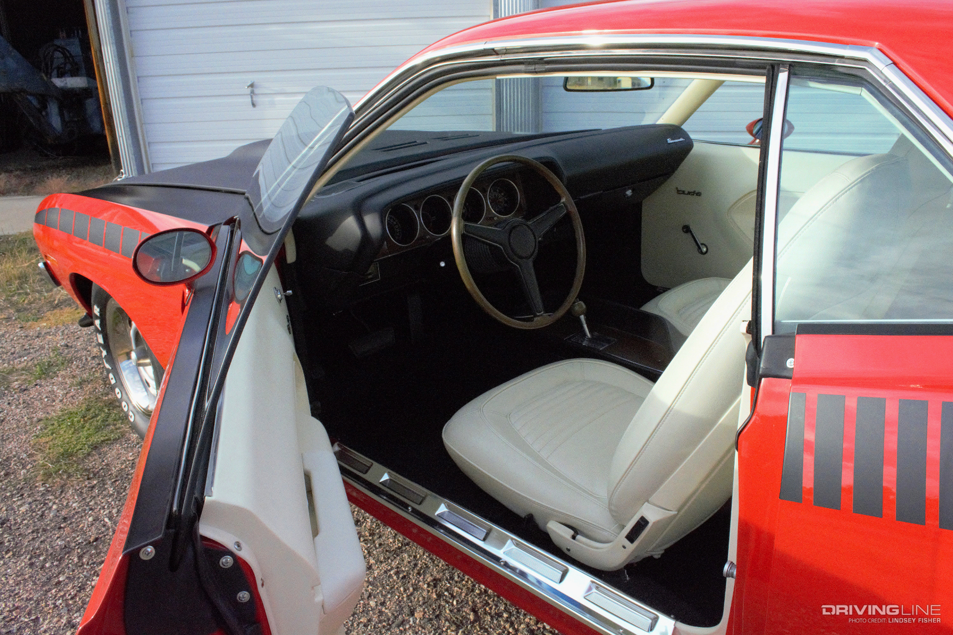 1970 Plymouth AAR 'Cuda Interior - Joe McQuaid