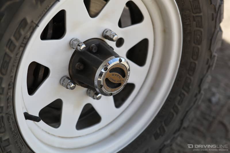 locking front hub