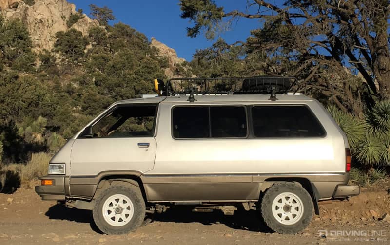 4x4 Toyota Van sideview