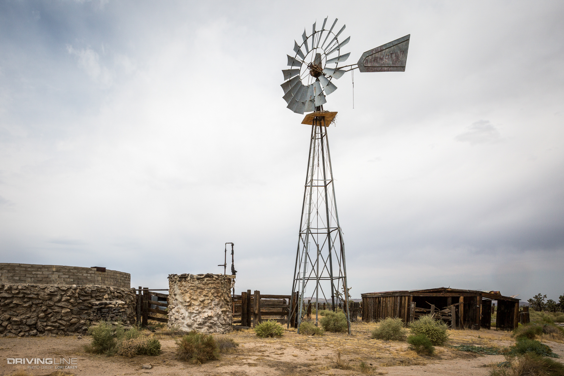windmill at Valley View Ranch on Aiken Mine Trail