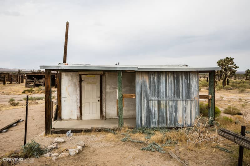 old kitchen at Rock Tank Cattle Camp on Aiken Mine Trail