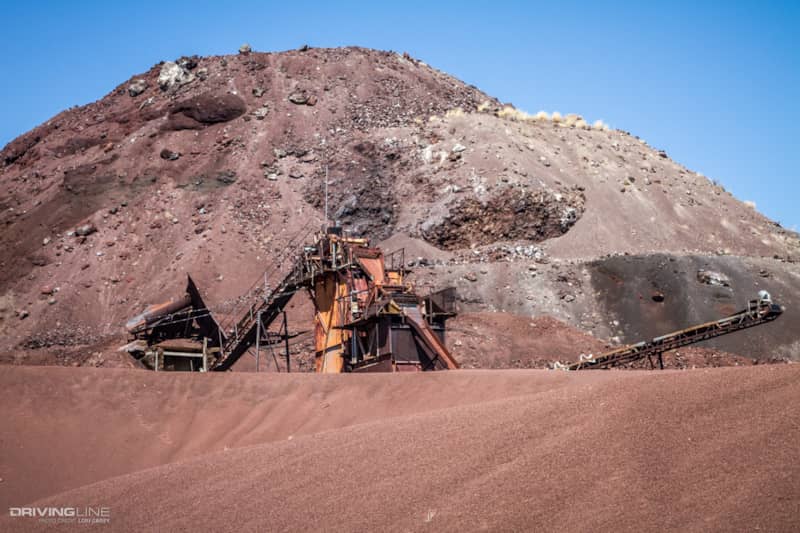 Cima Cinder Mine on Aiken Mine Trail