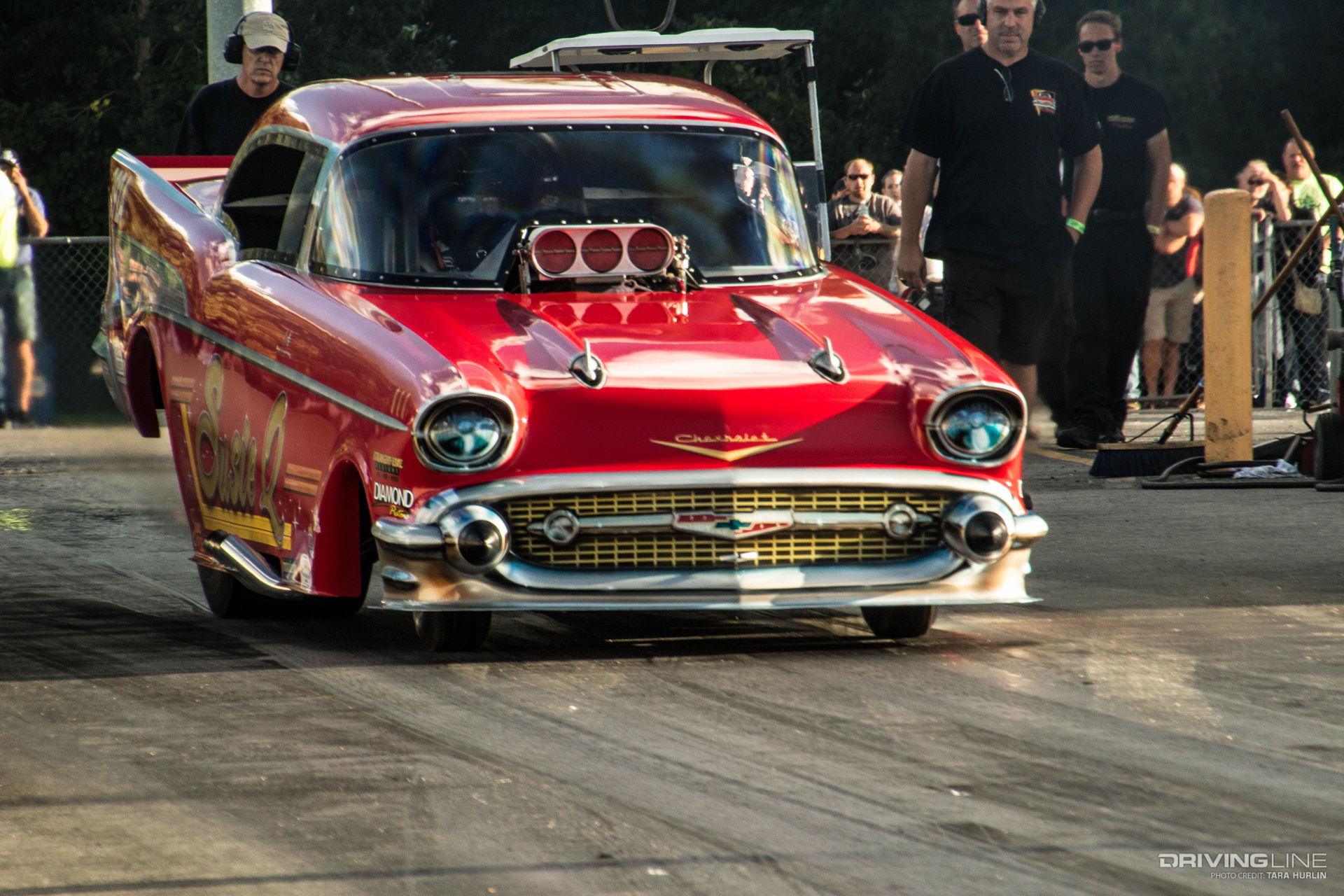 blown-alcohol funny car "Susie Q"