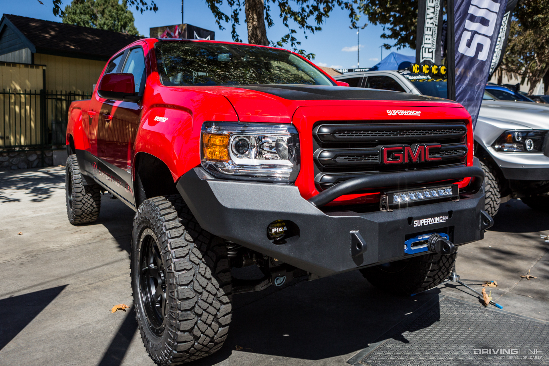 GMC Canyon SuperWinch Bumper - 2016 Off Road Expo