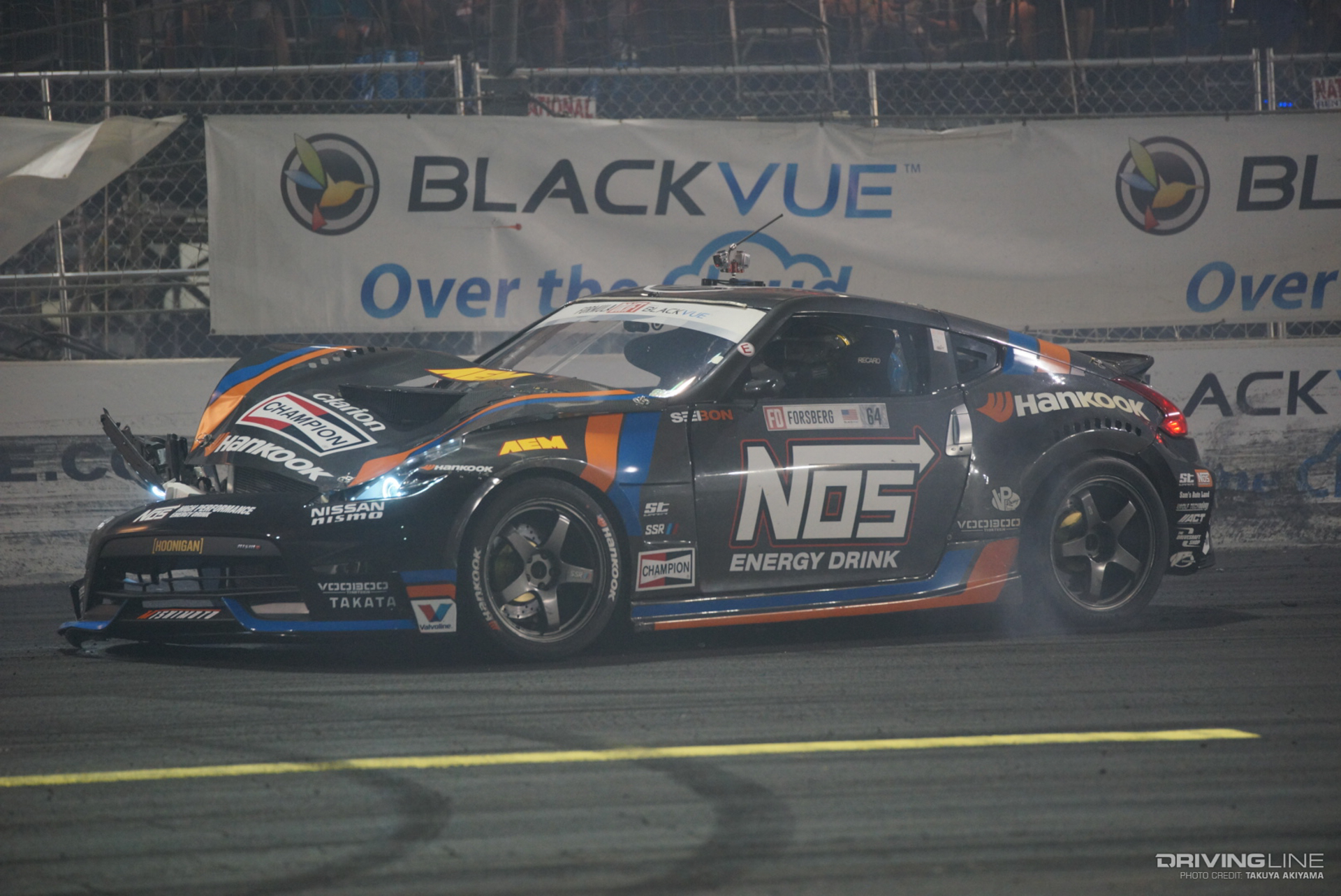 Formula Drift - Chris Forsberg Crash