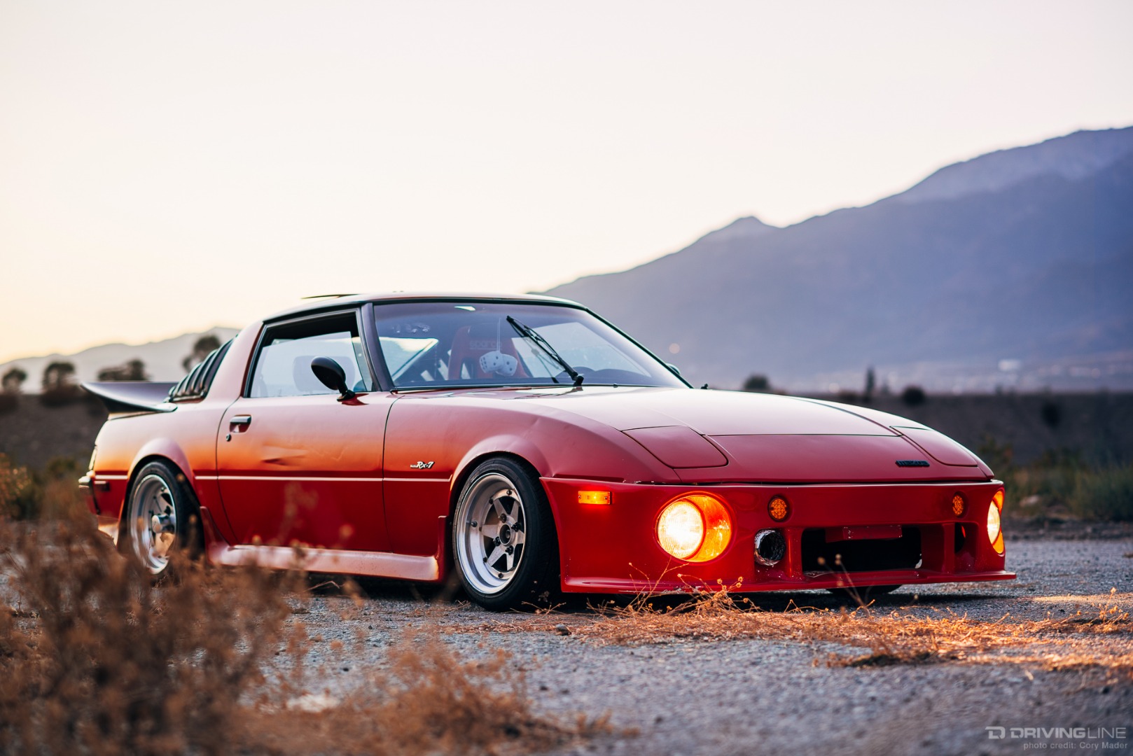 Kyusha Mazda RX-7 FB Coupe Mountains