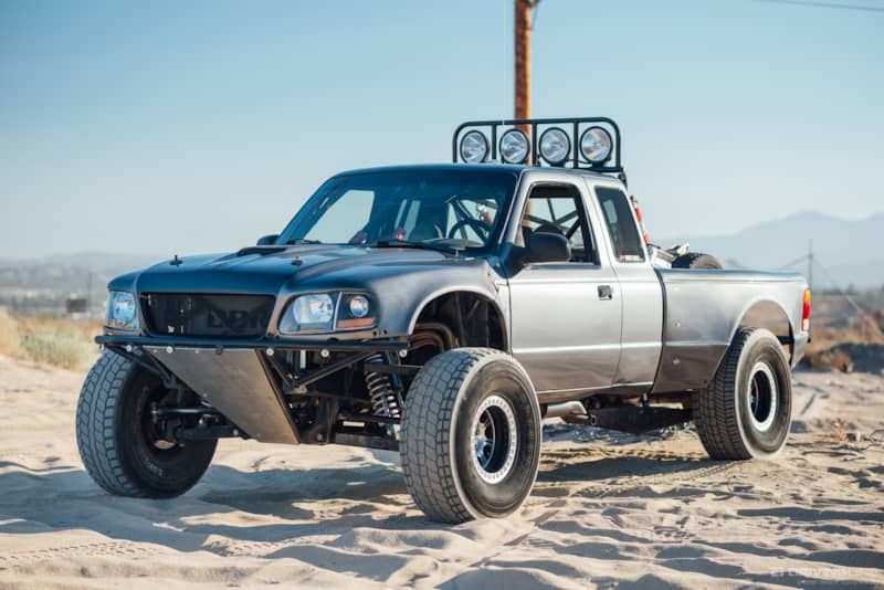  El Ford Ranger Prerunner que domina el desierto de Jr. |  Línea de conducción