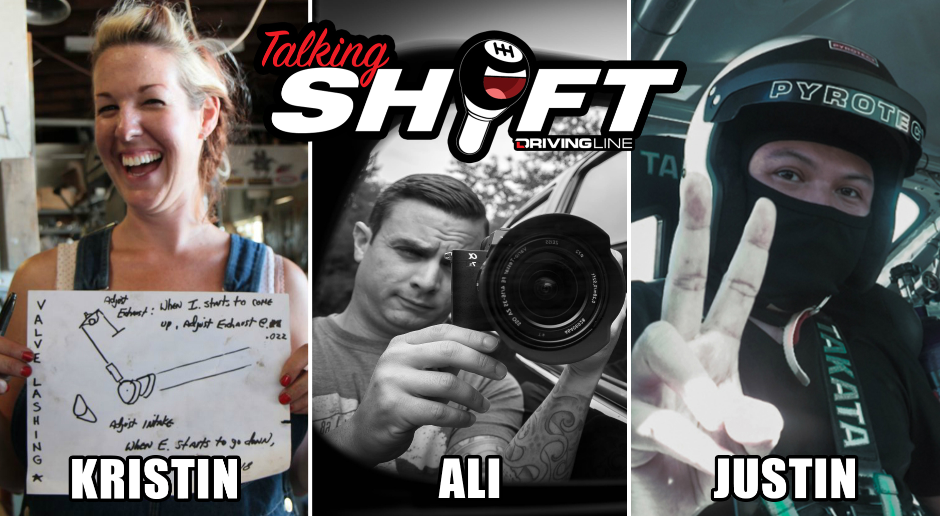 Talking Shift Editors - Kristin Cline, Ali Mansour, Justin Pagtalunan