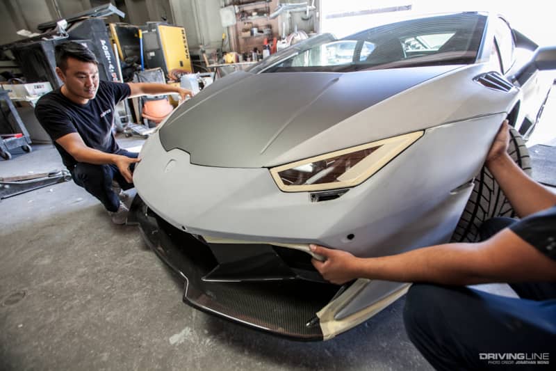 Huracan - Vorsteiner Install - Signature Auto Body