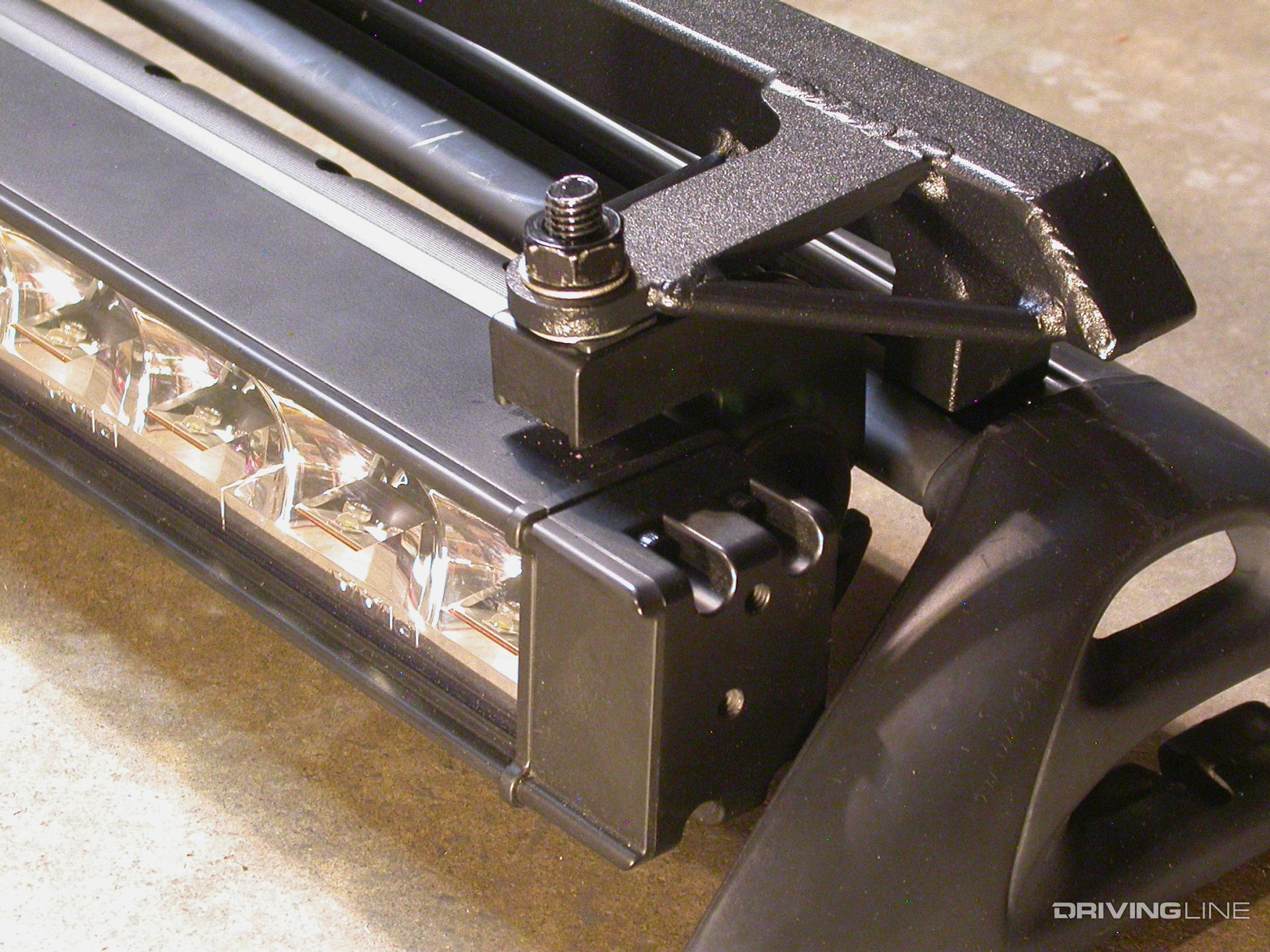 PIAA LED lightbar RF18 closeup