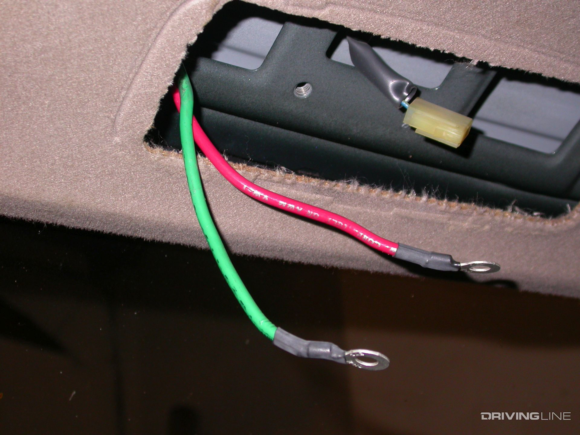 wiring header harness power 12v