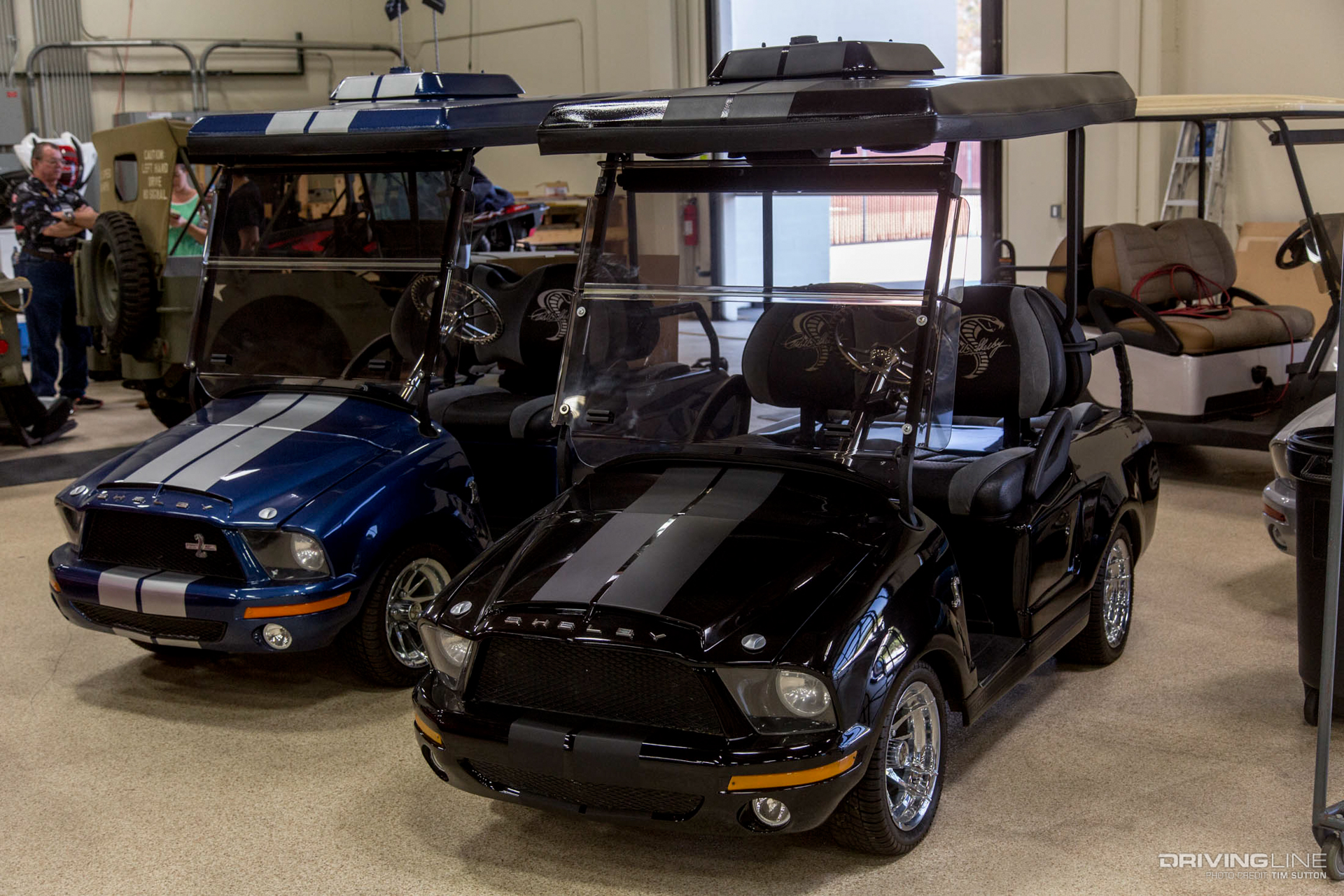 Shelby GT500KR Golf Carts - Segerstrom Collection