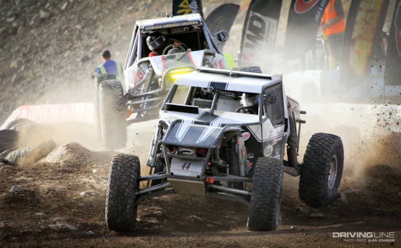 Gary Ferravanti Sr. Crossing Finish at 2016 Ultra4 Nitto National Championship Race