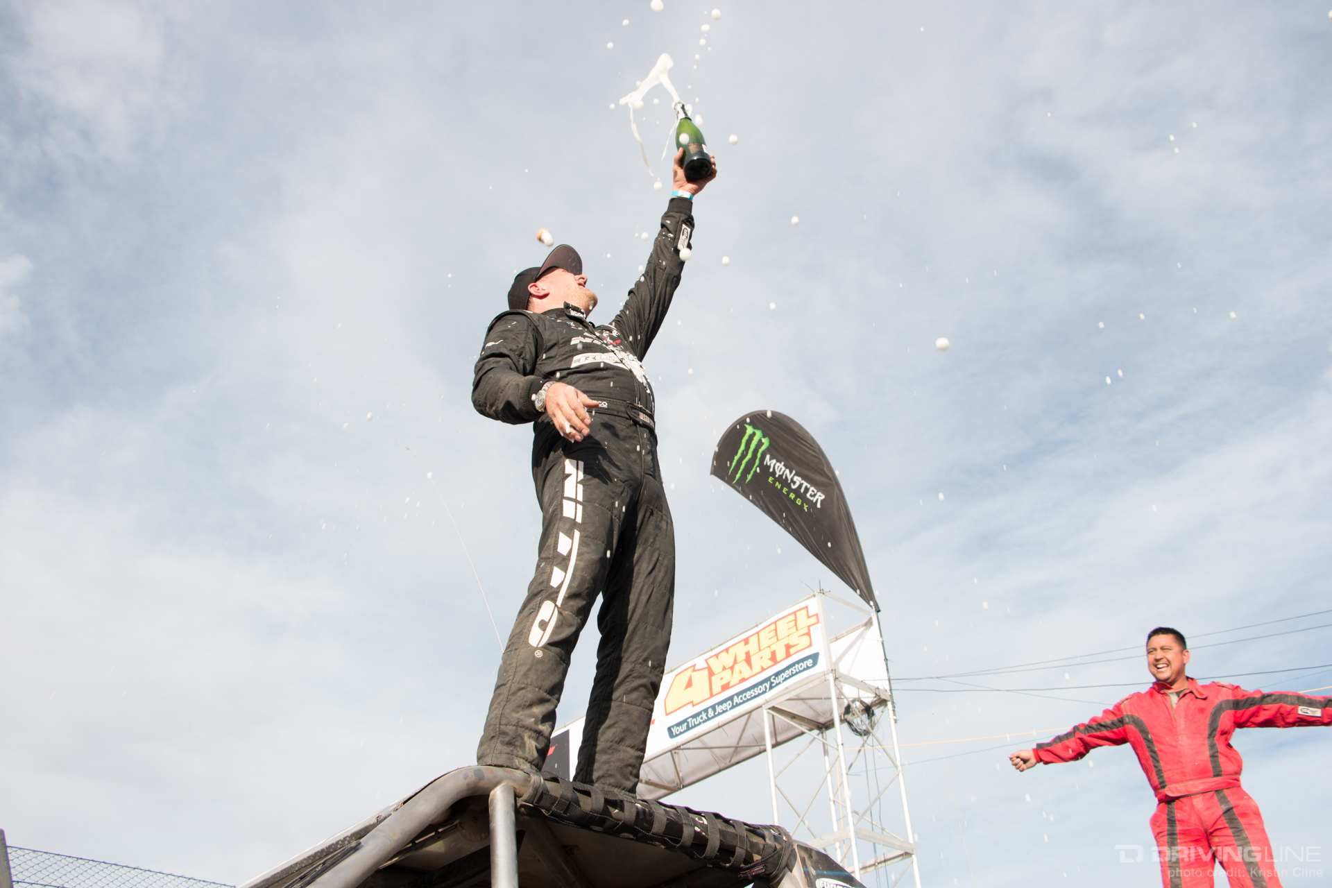 Jason Scherer Champagne Celebration 2016 National Championship Ultra4
