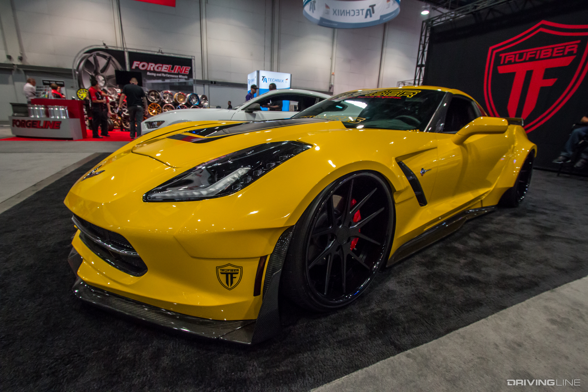 Trufiber - Corvette vs Mustang - SEMA 2016