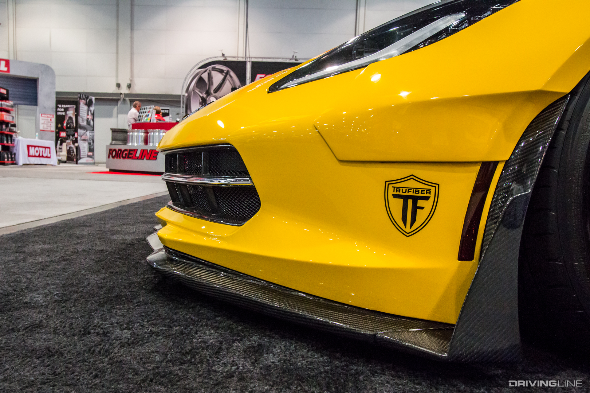 Trufiber - Corvette vs Mustang - SEMA 2016