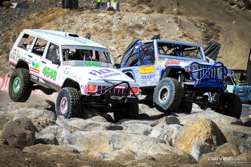 Brian Behrend and Ben Varozza at 2016 Ultra4 National Championships