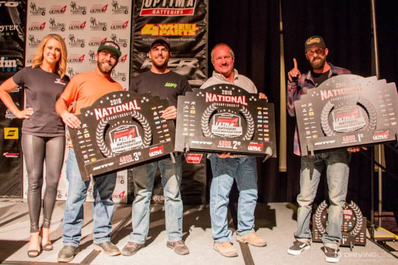4800 Class Champions for 2016 Ultra4 Racing Season