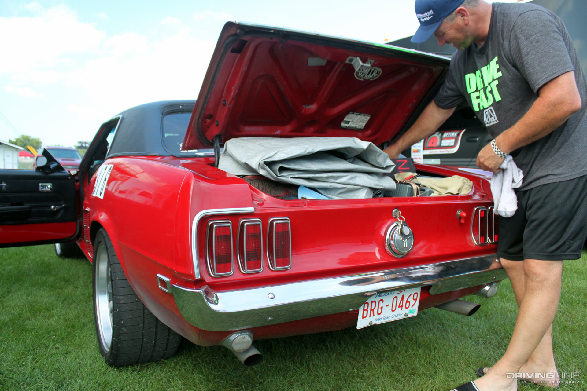 1969 Restomod Competing in USCA at Road America