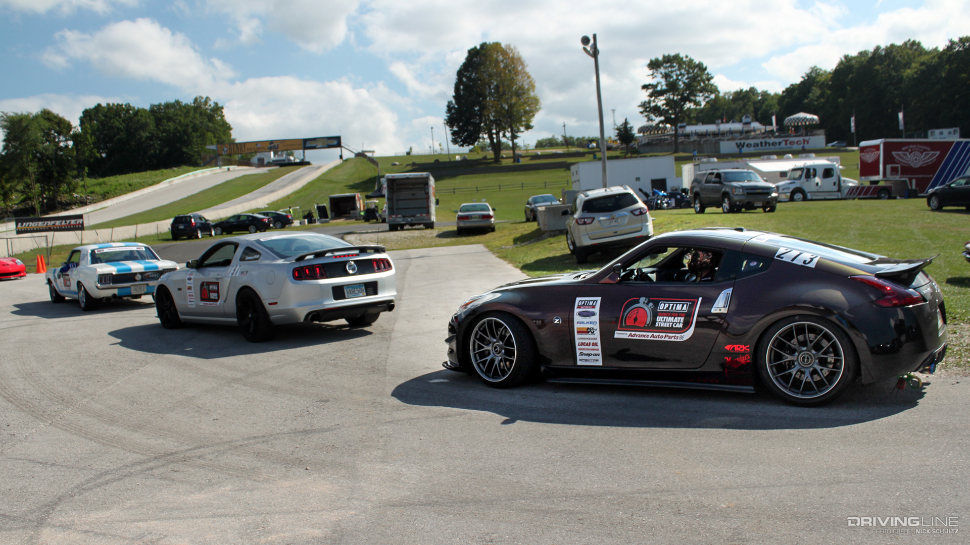 Competing in USCA at Road America