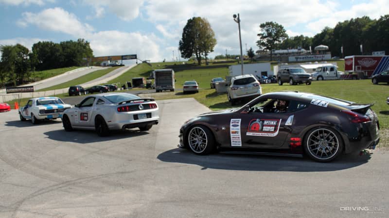Competing in USCA at Road America